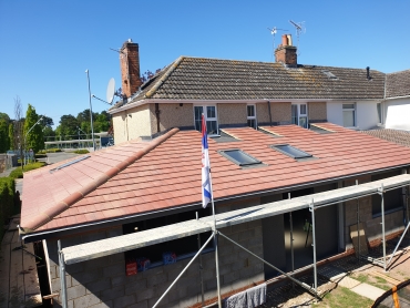 extension corby side and back
