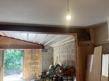 RSJ Installation Living Room Leicester