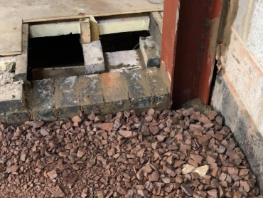 Standing Footings Beam