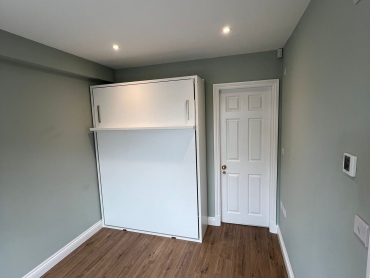 Garage Conversion Inside Back